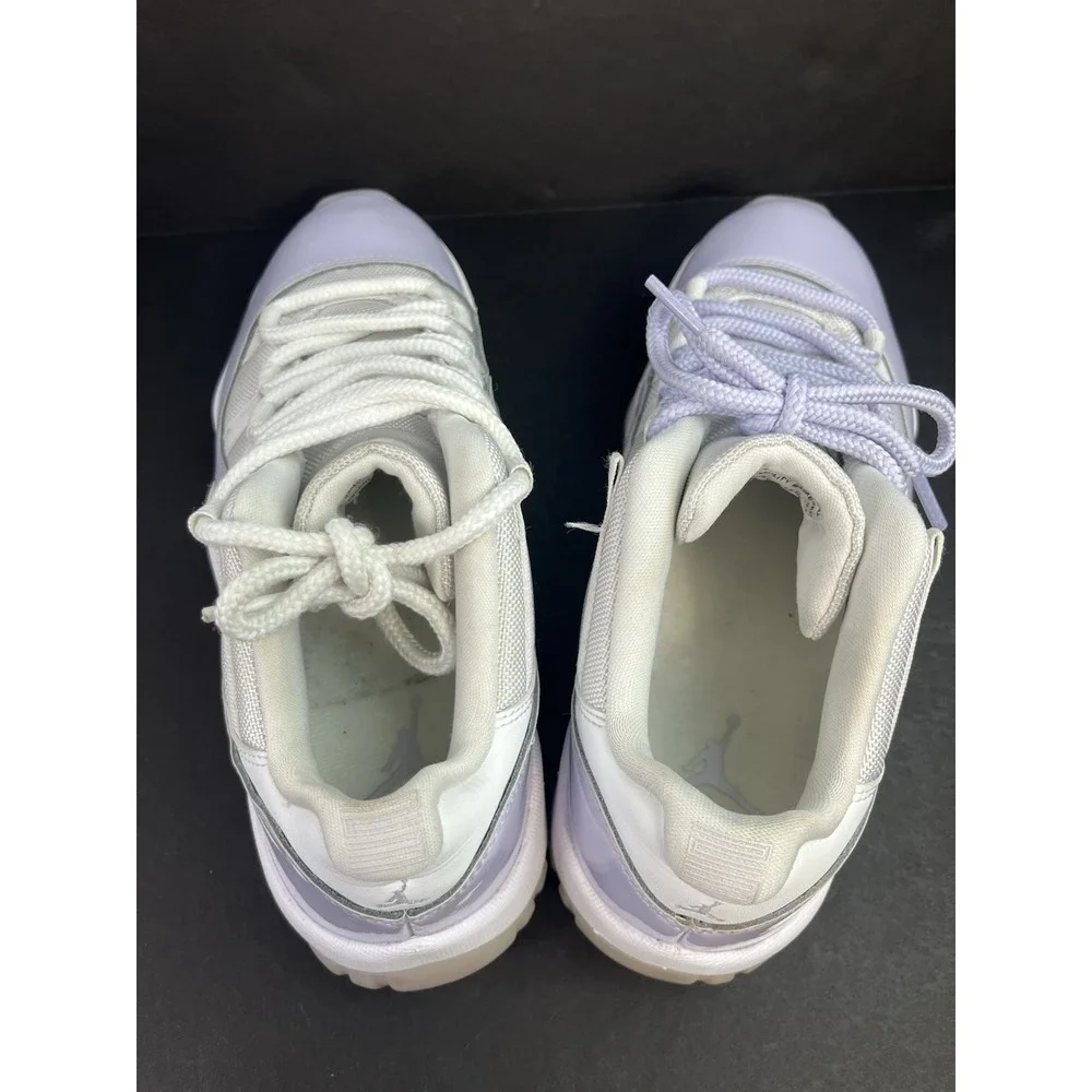 Air Jordan Retro 11 Low Pure Violet Women's Size 10 Shoes AH7860-101 Sneakers